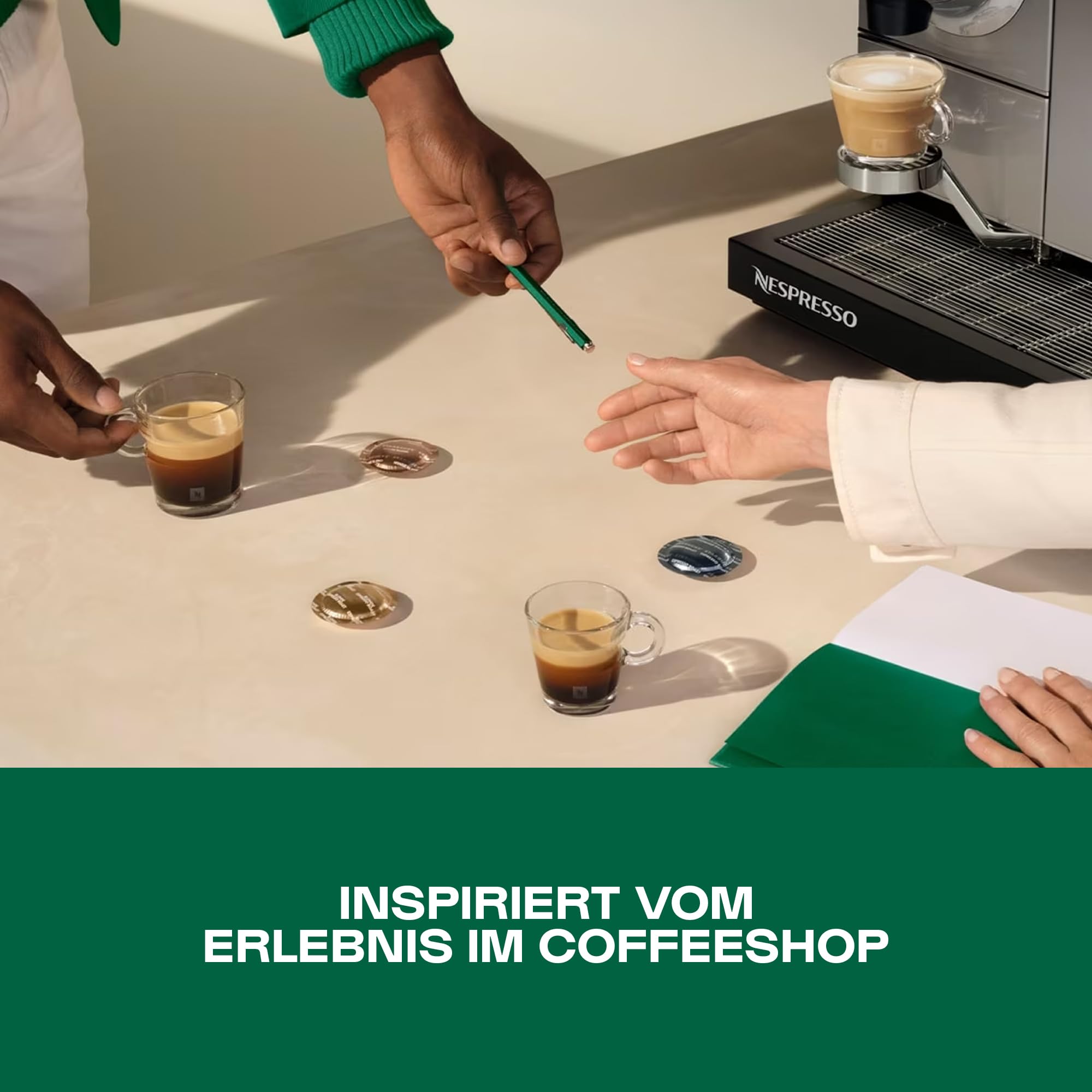 NESPRESSO PROFESSIONAL Starbucks Blonde Espresso Roast 200 Kaffeekapseln | Lateinamerikanische Kaffeemischung leicht geröstet für Ristretto und Espresso, kompatibel mit Nespresso B2B Kaffeemaschinen