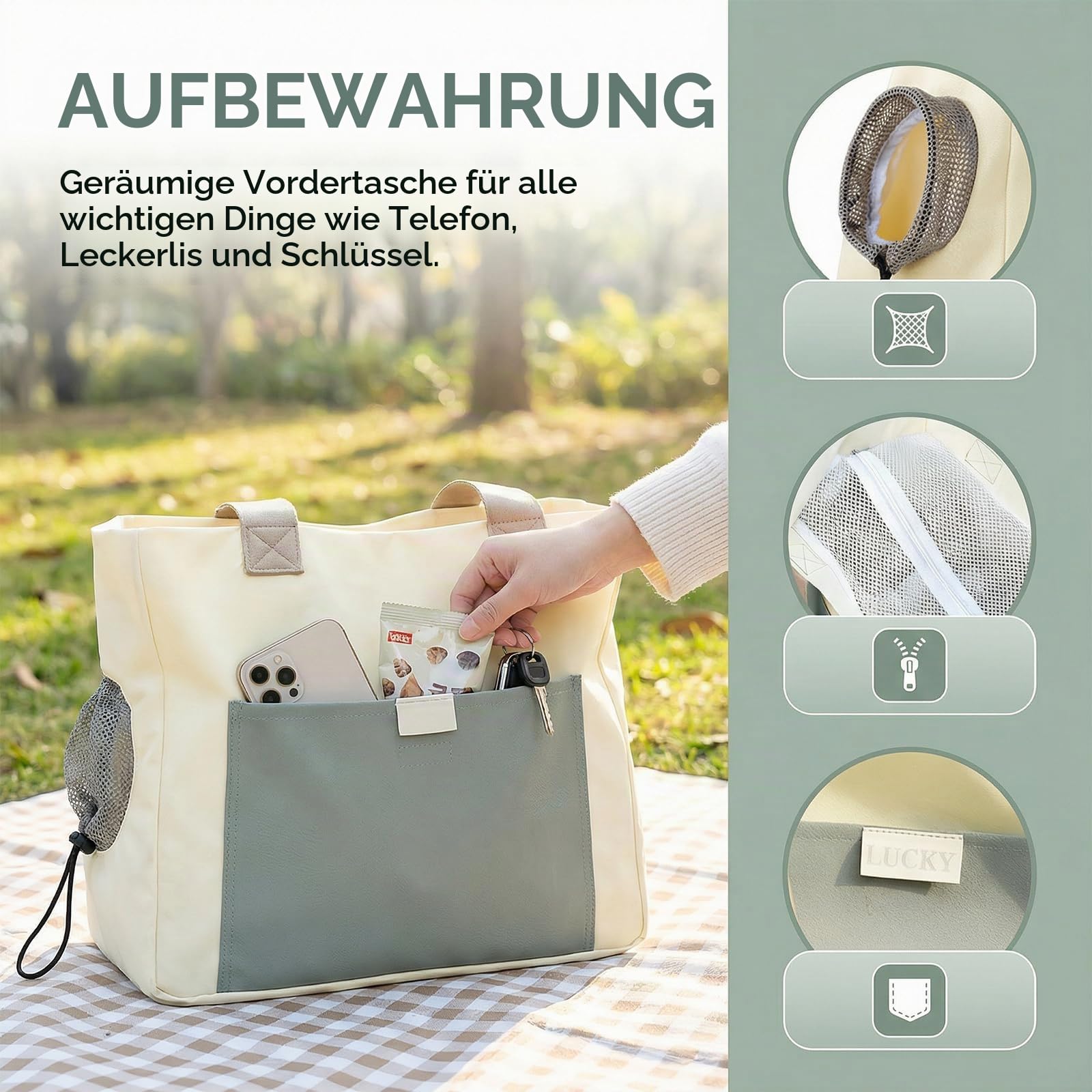 Haustiertasche bis 10kg, Tragetasche Katze zum Umhängen, Hundetasche für Kleine Hunde, Kleine Haustiere Transporttasche Canvas Tasche Unisex Umhängetasche Schultertasche