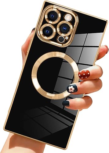 LSL Funda magnĂ©tica para iPhone 13 Pro Max compatible con MagSafe TPU suave parachoques anticaĂdas, antiarañazos, absorciĂłn de impactos, cubierta LSL Funda magnĂ©tica para iPhone 13 Pro Max compatible con MagSafe TPU suave parachoques anticaĂdas, antiarañazos, absorciĂłn de impactos, cubierta