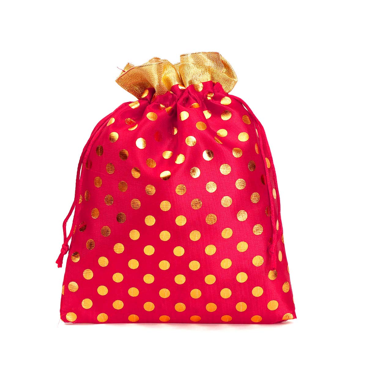 Meher Collection Women’s Ethnic Rajasthani Polka Dots Potli Bag for Return Gifts Wedding Gift for mom Potli Purse Gift Bags – Dark Pink Polka 1kg Large size (30cmx22cm) (B08L7TZF35) Amazon Price History, Amazon Price Tracker