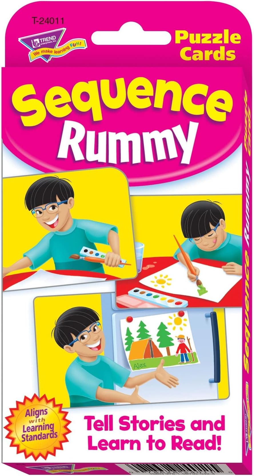 Trend Sequence Rummy Challenge Cards