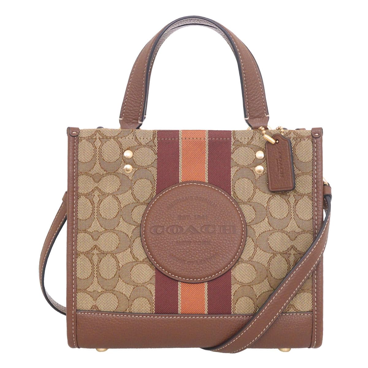 COACH デンプシートート C2827 ジャガード ユニセックス ショルダー 