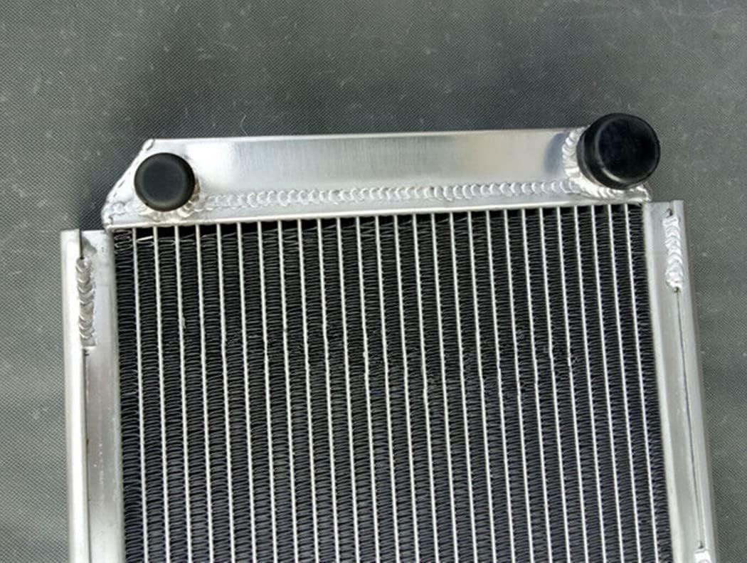 3 Rows Full Aluminum Radiator + 2x Fans For 1974-1979 MG Midget With a 1600CC Engine 1975 1976 1977 1978
