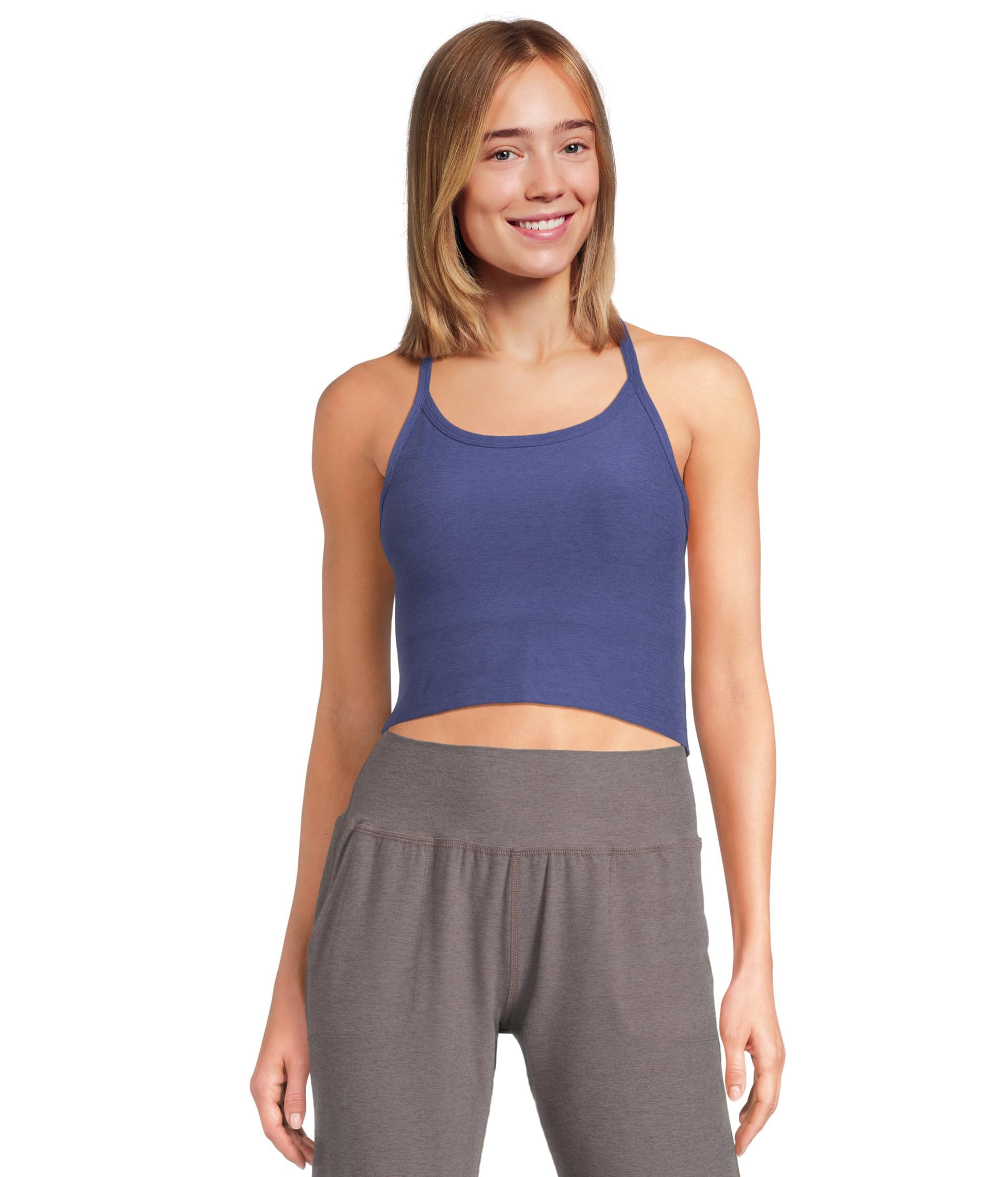 Beyond Yoga Women's Spacedye Slim Racerback Cropped Tank