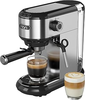 HBN Compact Espresso Machine with Milk Frother