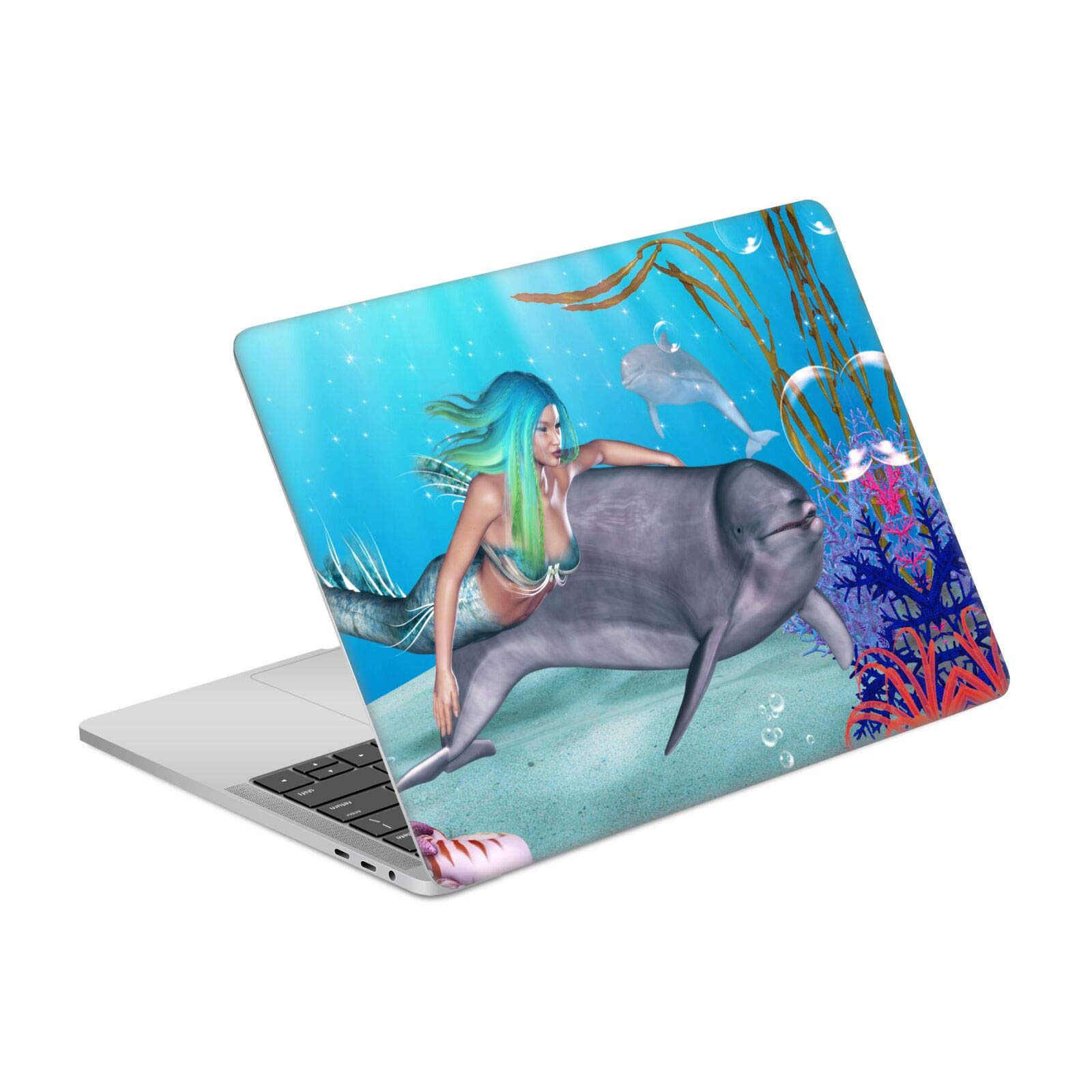 Vinyle MacBook Pro 13 A2159 autocollant protection dauphin - 7