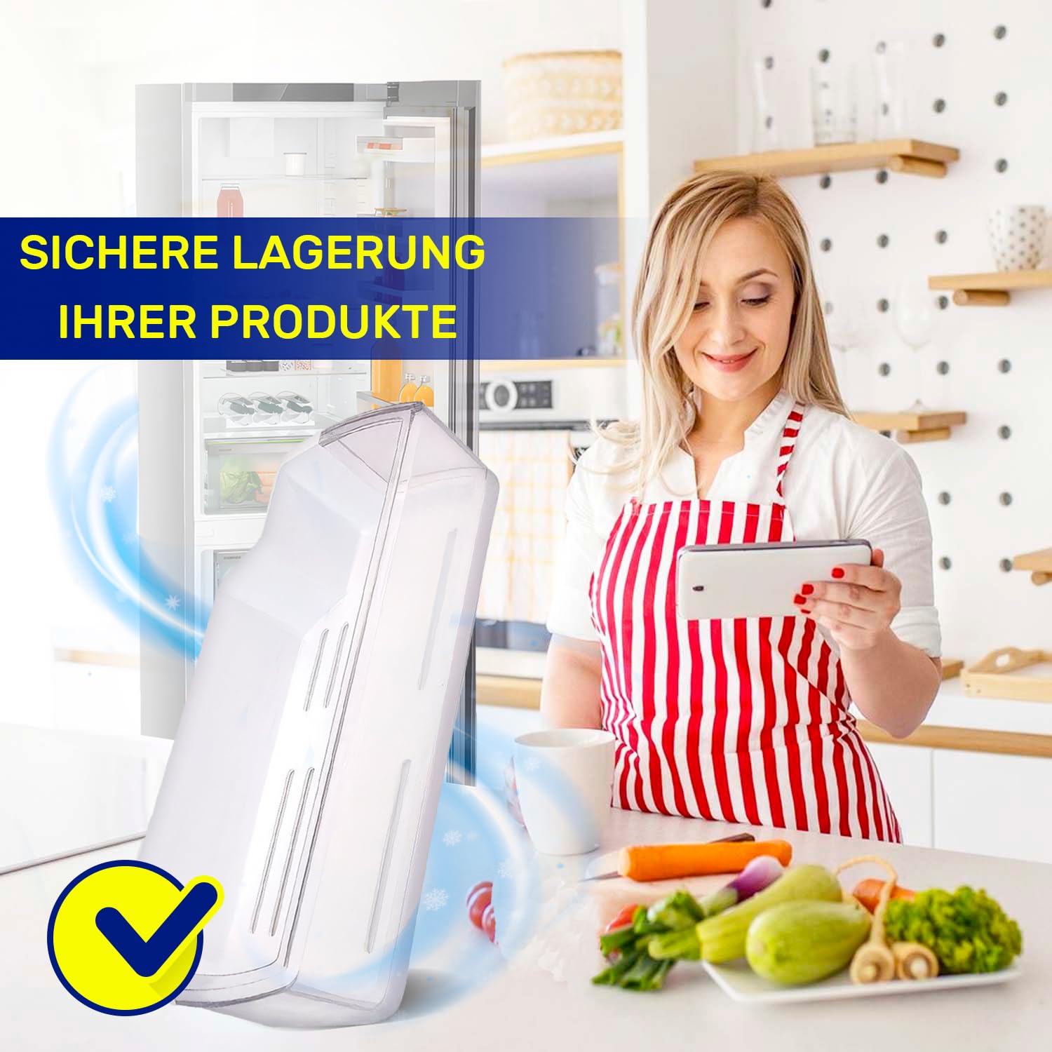 Kühlschrank Flaschenhalter 375 x 195 x 95 mm mit dem Originalcode AAP73751503 für LG - MADE IN EU - Garantie 10 Jahre - MONTERAL