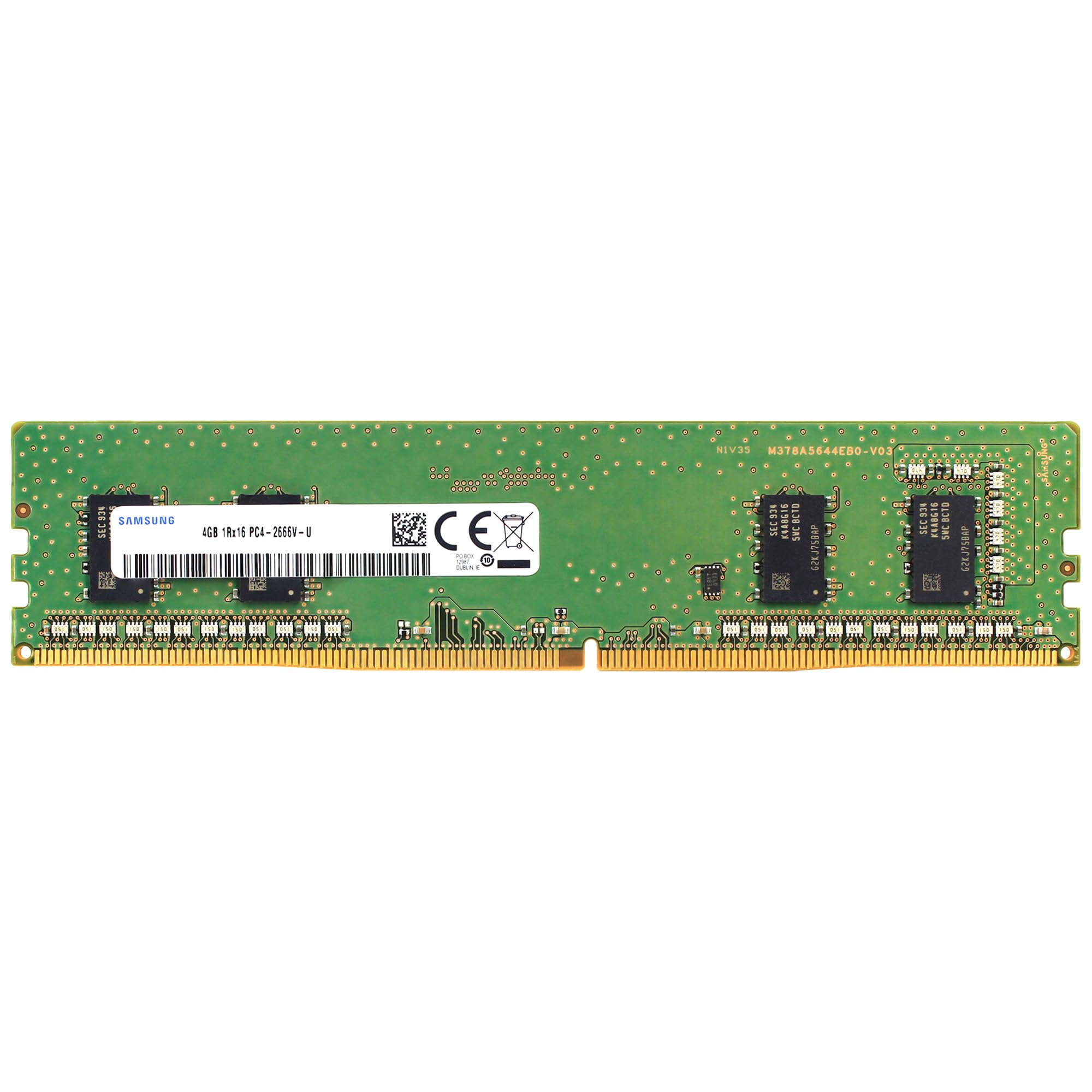 Samsung 4GB DDR4 2666MHz PC4-21300 (PC4-2666V) CL19 UDIMM