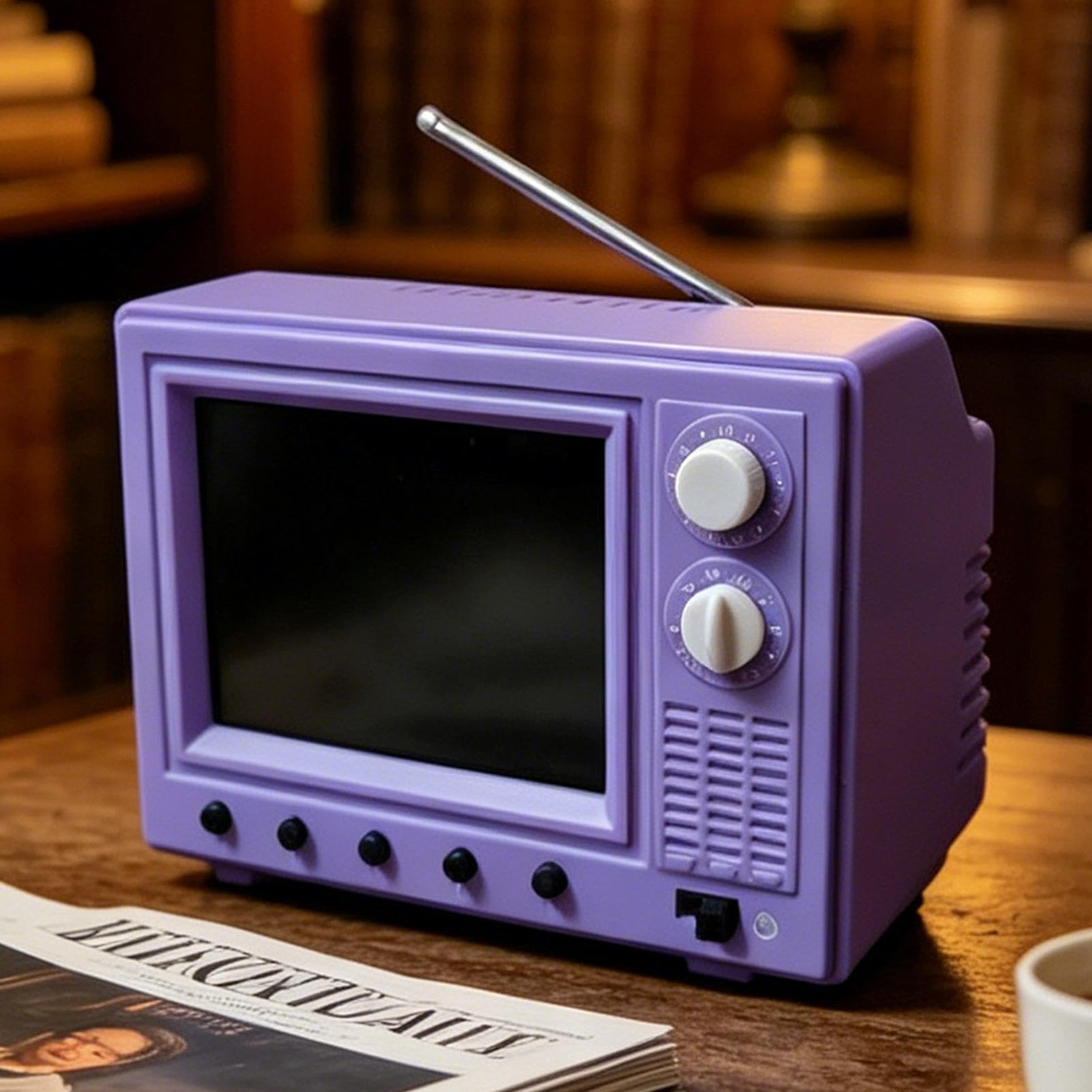 TV Diminuto Juguetes Retro con reproducción USB pequeños