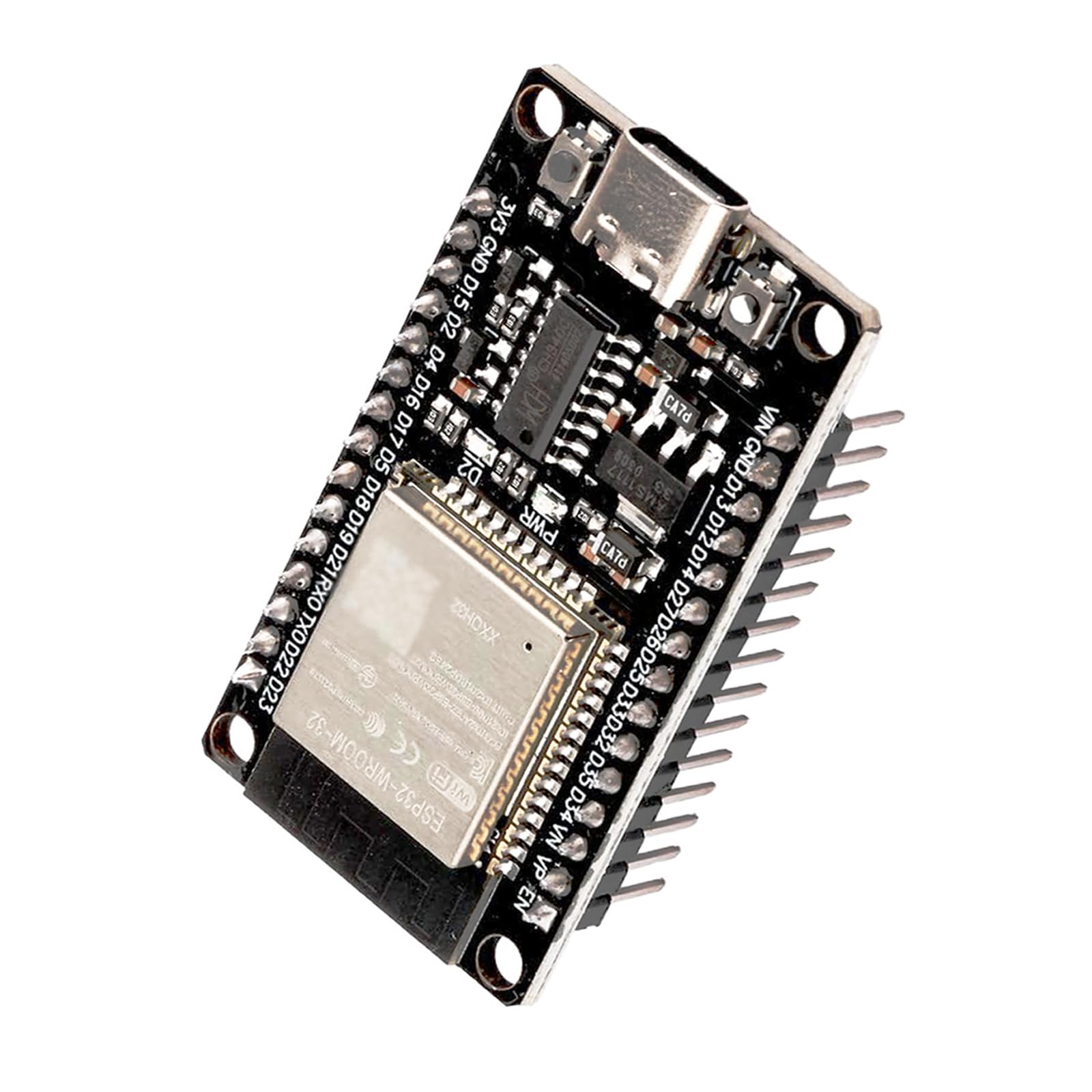 Carte ESP32 WROOM 32 NodeMCU - WiFi Bluetooth Dual Core - Port USB-C - Développement IoT