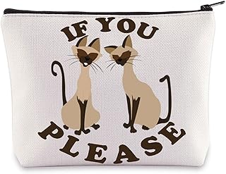 WZMPA Si and Am Cat - Bolsa de cosméticos par...