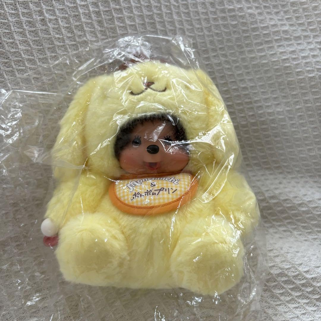 Amazon.co.jp: モンチッチ ポムポムプリン コラボ ぬいぐるみ