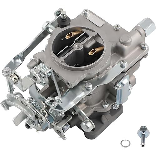 maXpeedingrods 2 Barrel Carburetor for Toyota Corolla 3K 4K 1968-1978, for Suzuki Samurai 1986-1988, 2bbl Carb 21100-24034 21100-24035, Manual Choke