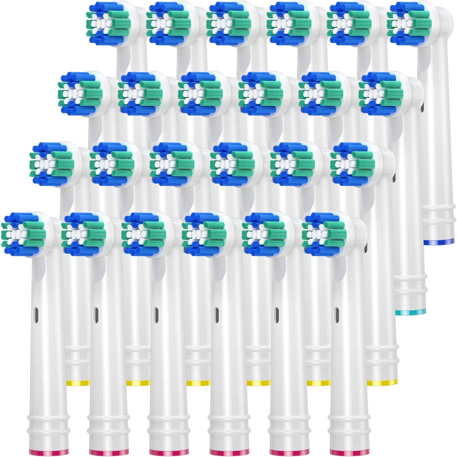REDTRON Replacement Brush Heads for Oral b, 24 Pack Electric Toothbrush Heads for Oral b, Classic Precision Clean Brush Heads Fit Professional Care, Vitality Pro Smart Genius Series and More…