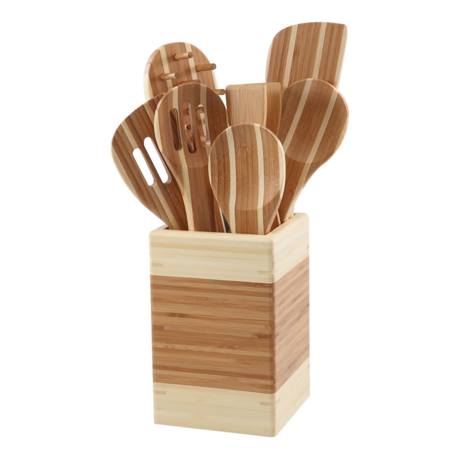 ekco pao! 8 piece complete bamboo tool set