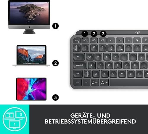Logitech MX Keys mini clavier sans fil - DEU QWERTZ - 9
