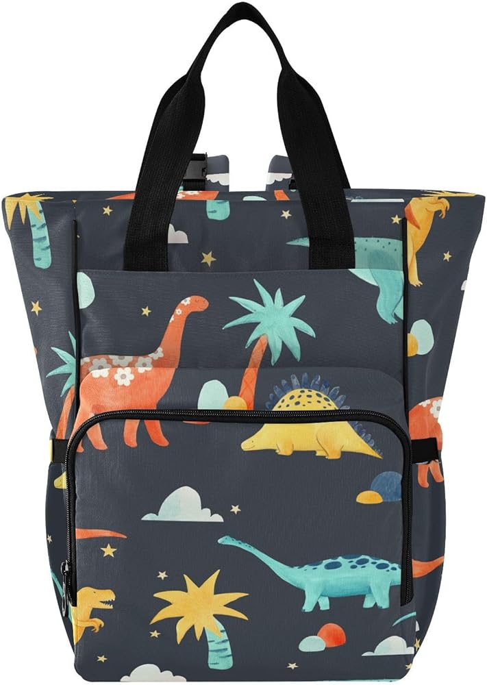 Dinosaur Diaper Bag Multi-Function Diaper Backpack/Diaper Bag  Model 1688 6405877