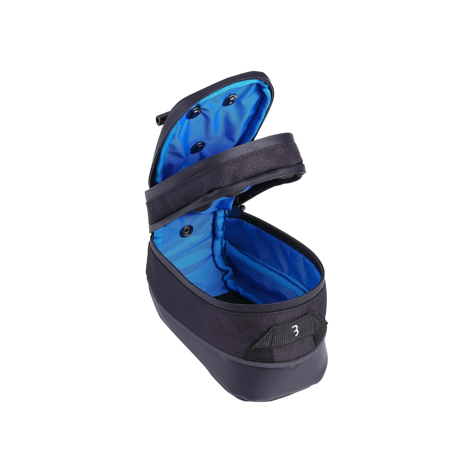 BBB SealPack L Wasserdichte Satteltasche – 8 Liter, Für Bikepacking & Alltag, Mit T-Schnalle, Blaues Innenfutter