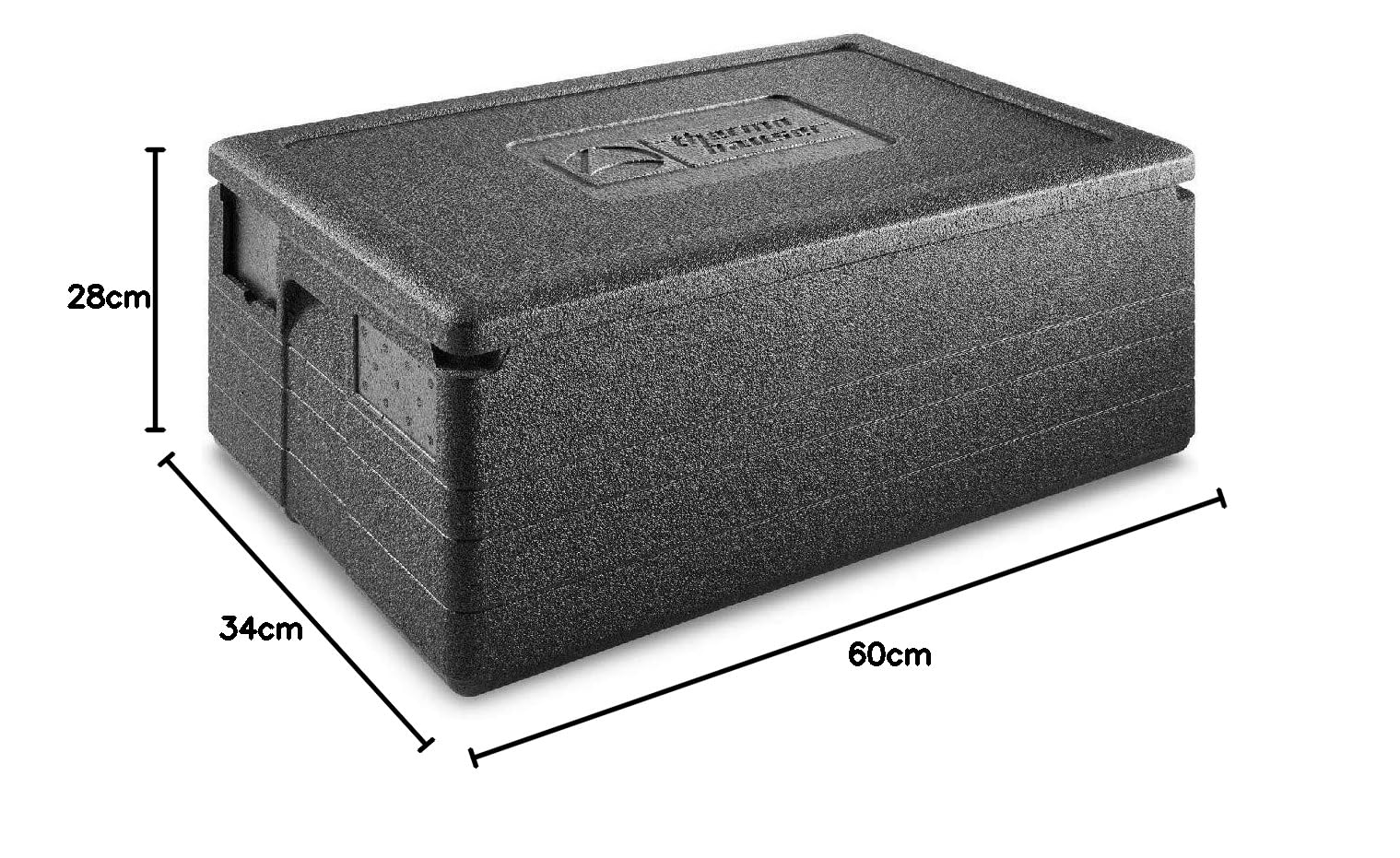 Expanded Polypropylene Insulation Box GN 1/1 Gastrostar Black