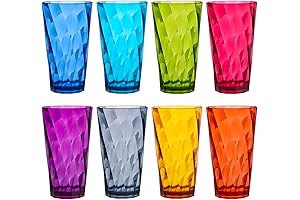 US Acrylic Optix® | 8-Piece 20oz Plastic Tumblers