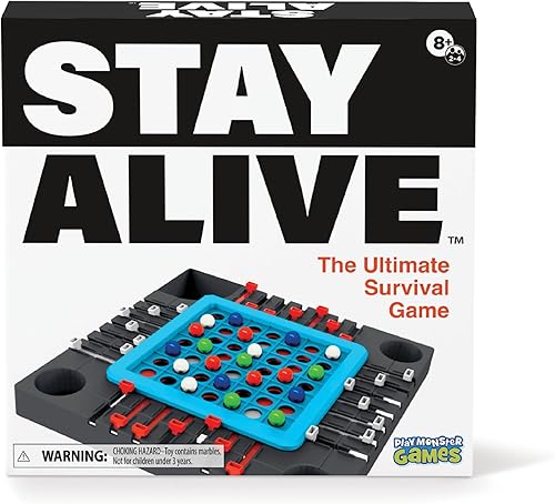 Juego de mesa Stay Alive - Noche de juegos familiares, juego estratégico, juegos de mesa retro, la mejor supervivencia, multijugador, para niños, a