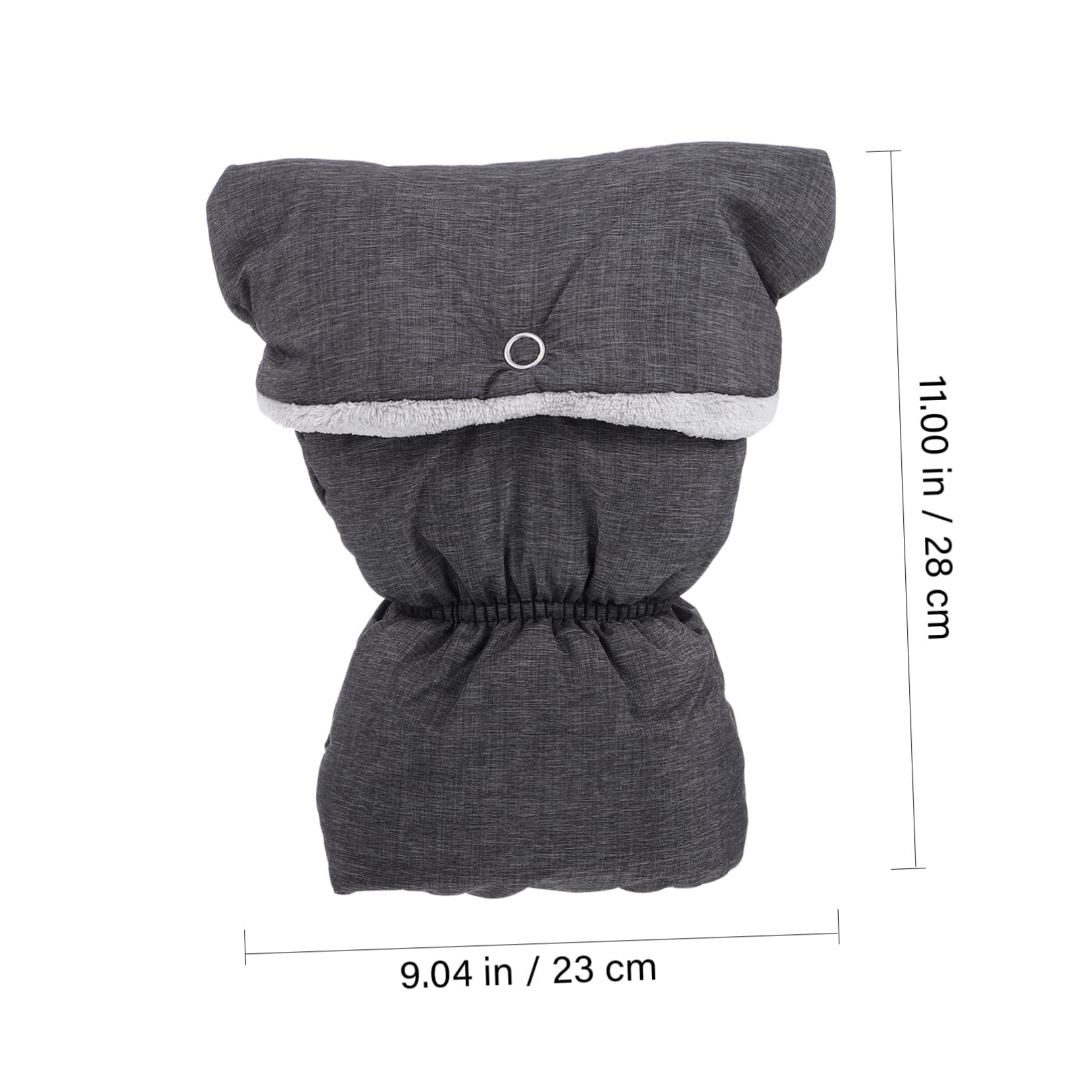 ibasenice 5paires De Poussette Chaud pour Moufles Hiver pour Parents avec Élastique Et Intérieur Polaire Accessoire Pratique pour Froid Lors