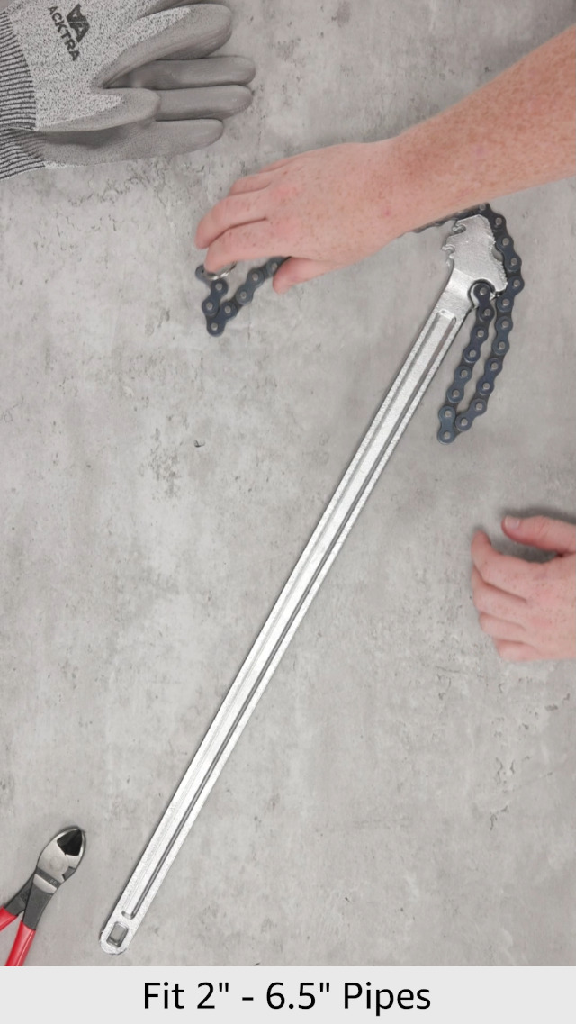 Titan Tools 21372 24-Inch Chain Wrench - Amazon.com