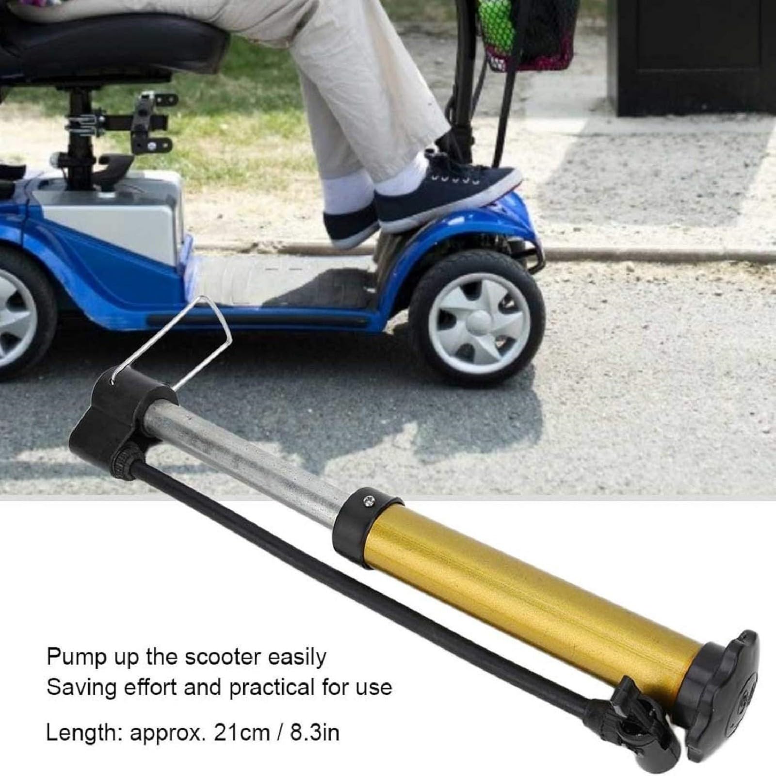 Gonfleur de pneu portable, compresseur d'air pour pneus de voiture, pompe sans fil 150 PSI avec manomètre numérique et lumière LED pour voiture, moto, scooter, balles