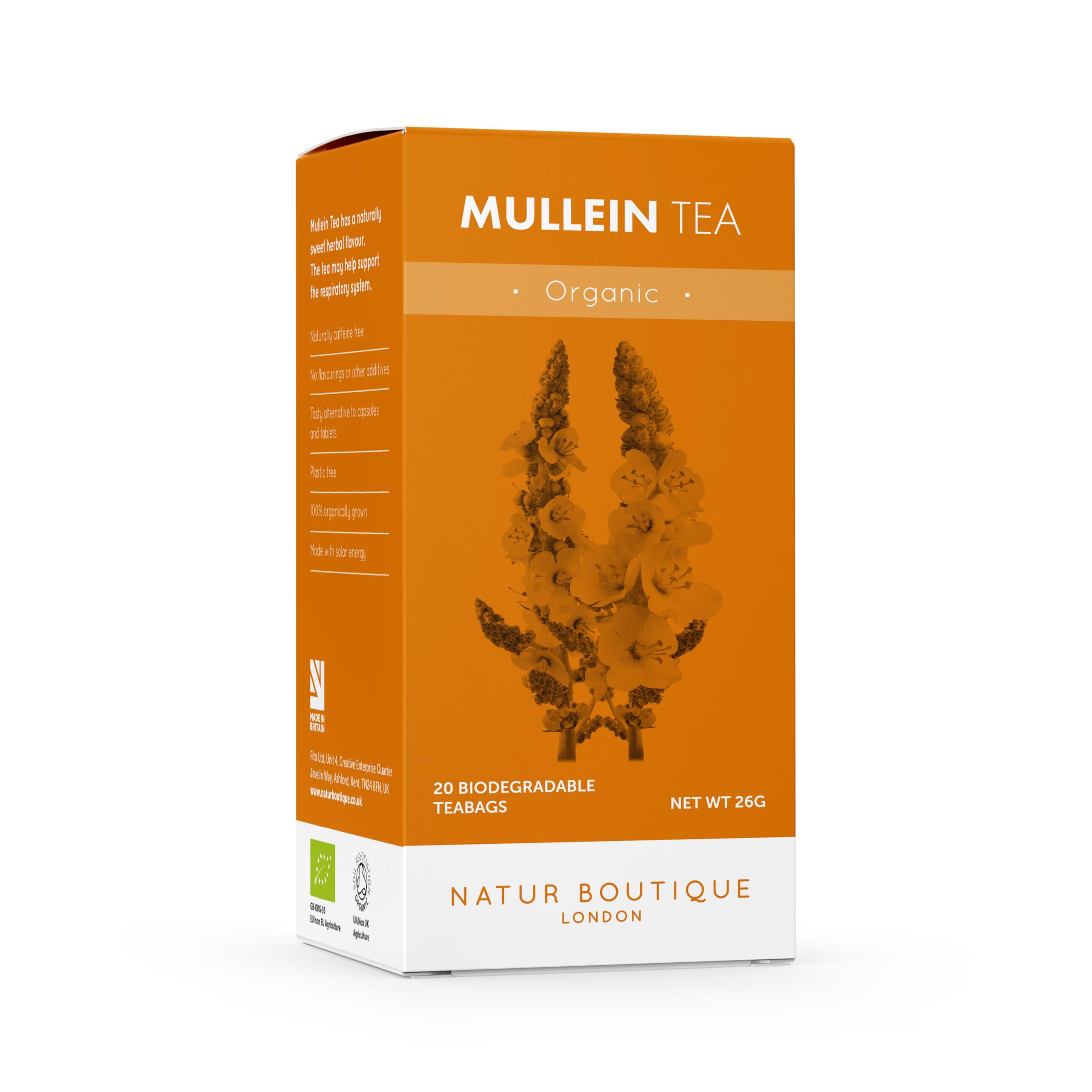 Organic Mullein Tea 20 teabags