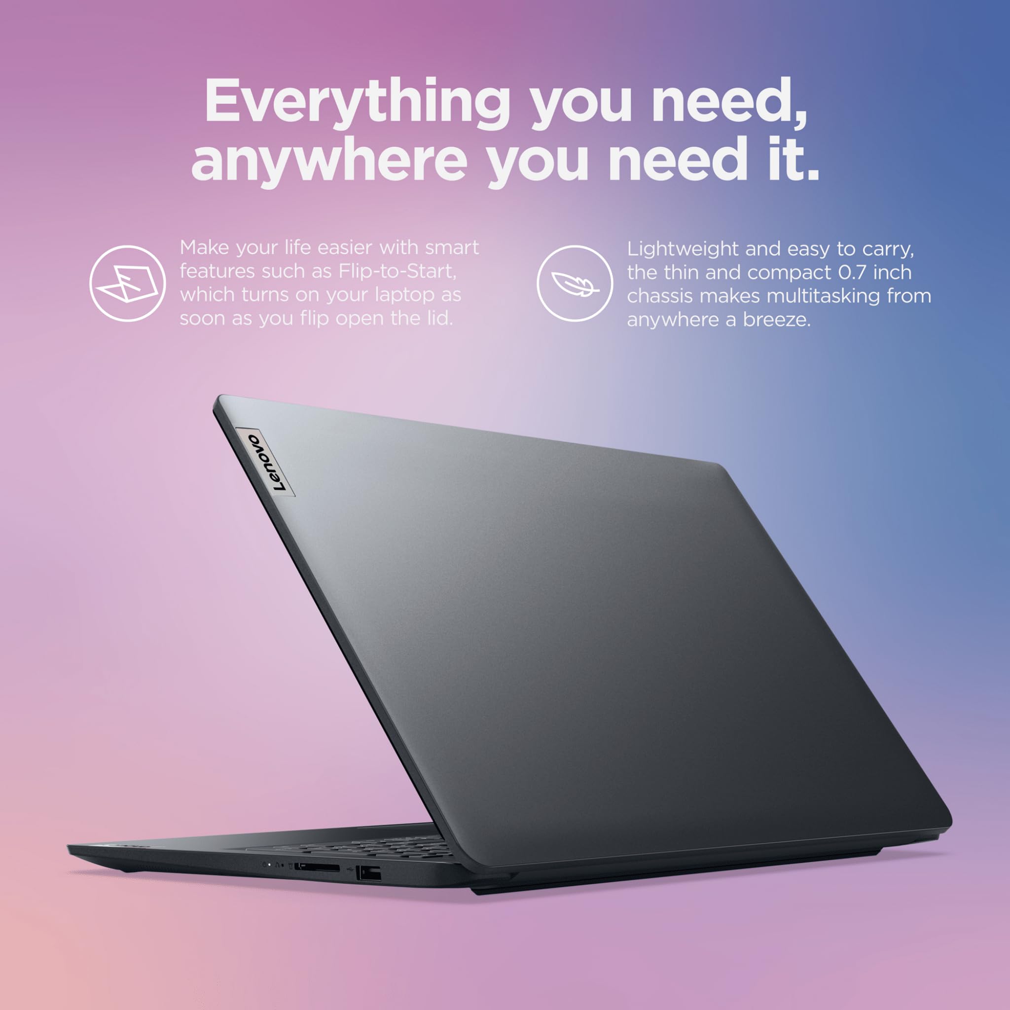 Lenovo IdeaPad Laptop Computer 2025, 15.6" FHD Touchscreen, 10-Core Intel i5, Intel Iris Xe Graphics, 40GB RAM, 1.5TB Storage (1TB SSD + 500GB Ext), MarxsolAccessory, Win 11 Pro, Lifetime Office 2024