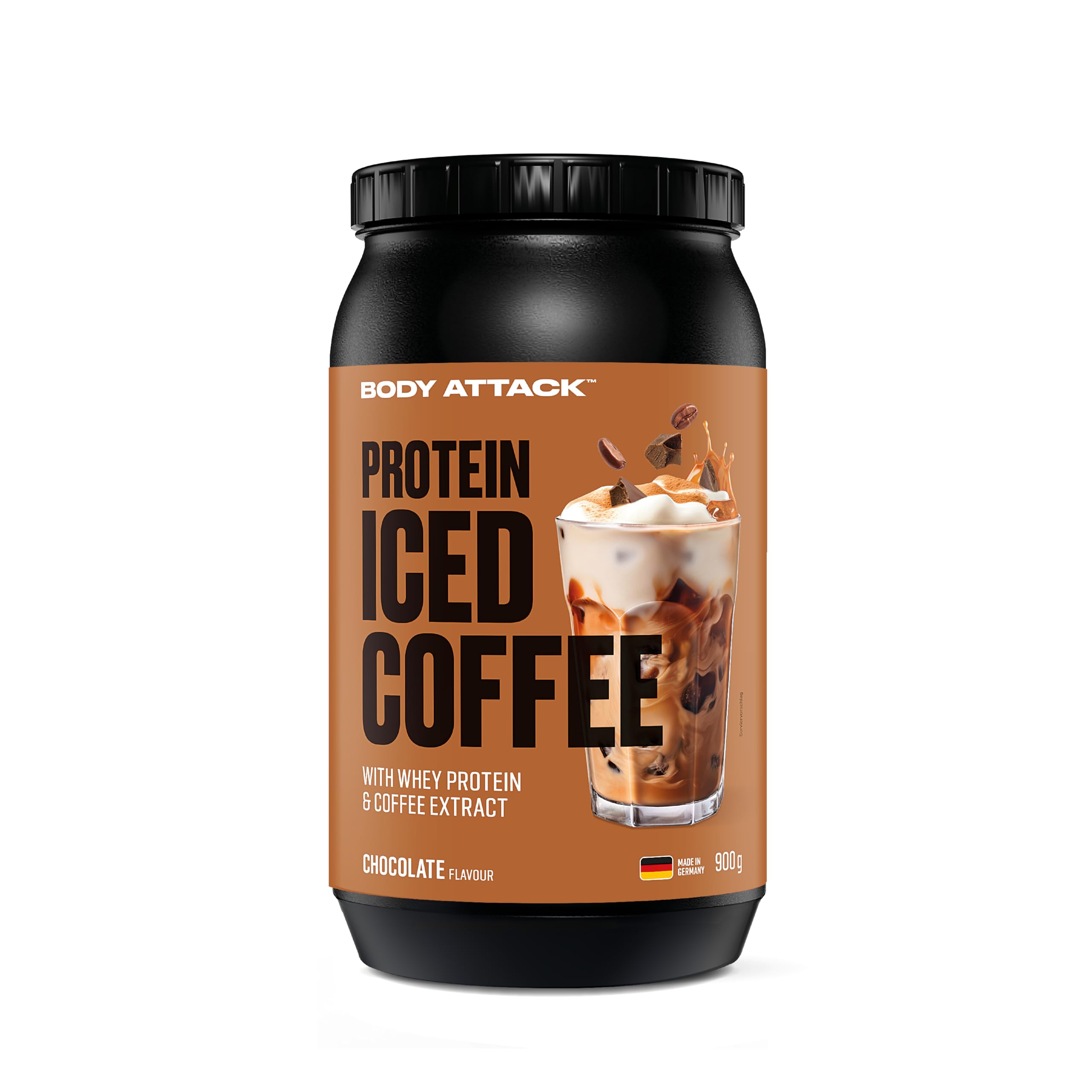 Body Attack Protein Iced Coffee Proteinpulver 900 g