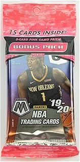2019-20 Panini Mosaic Cello Pack (15 Cards/Pack)