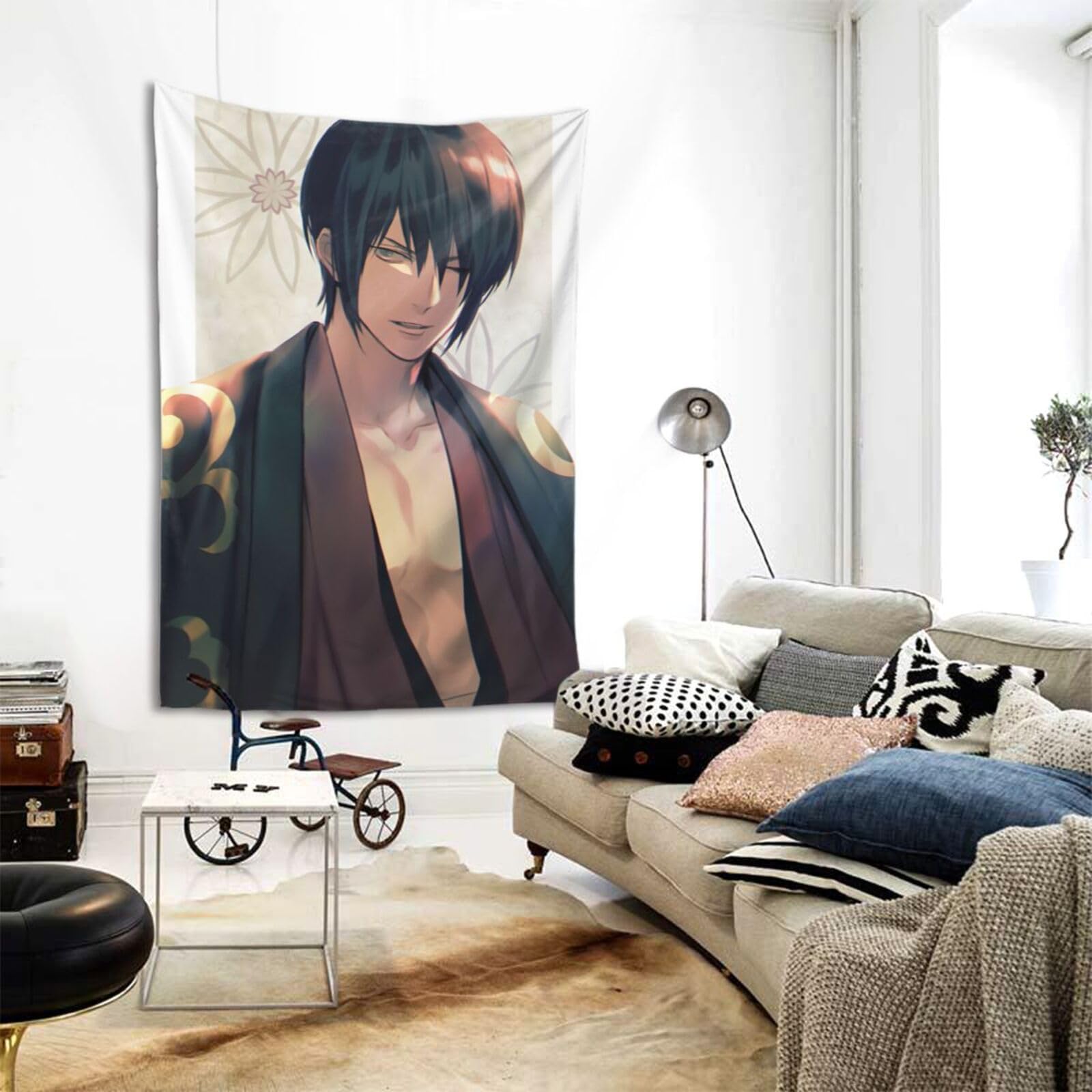 Amazon.co.jp: タペストリー 銀魂 高杉晋助 ポスター おしゃれ