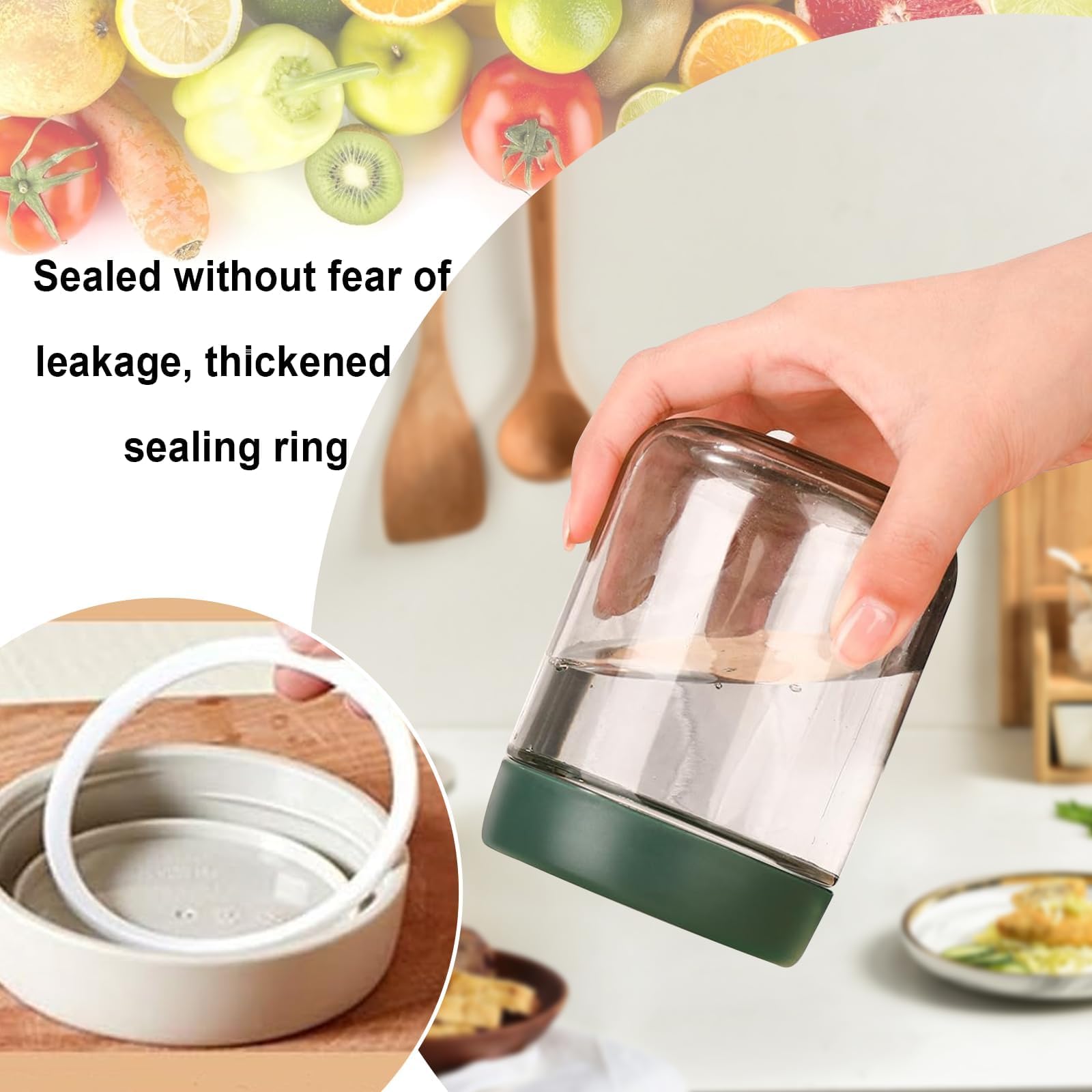 Lot De 4 Bocaux à Avoine De Nuit En Verre Avec Couvercles étanches Pour Yaourt, Sauce Aux Fruits, Pudding, Confiture, Chutney