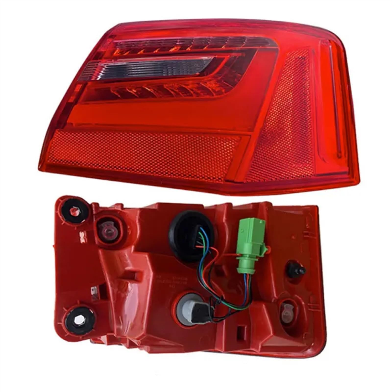Faro Posteriore Compatibile Con Per A6 A6L C7 C6 2012 2013 2014 2015 Fanale Posteriore Per Auto Luce Di Posizione Luce Avviamento Luce Di Guida Indicatore Direzione Accessori Auto(Outside Left)