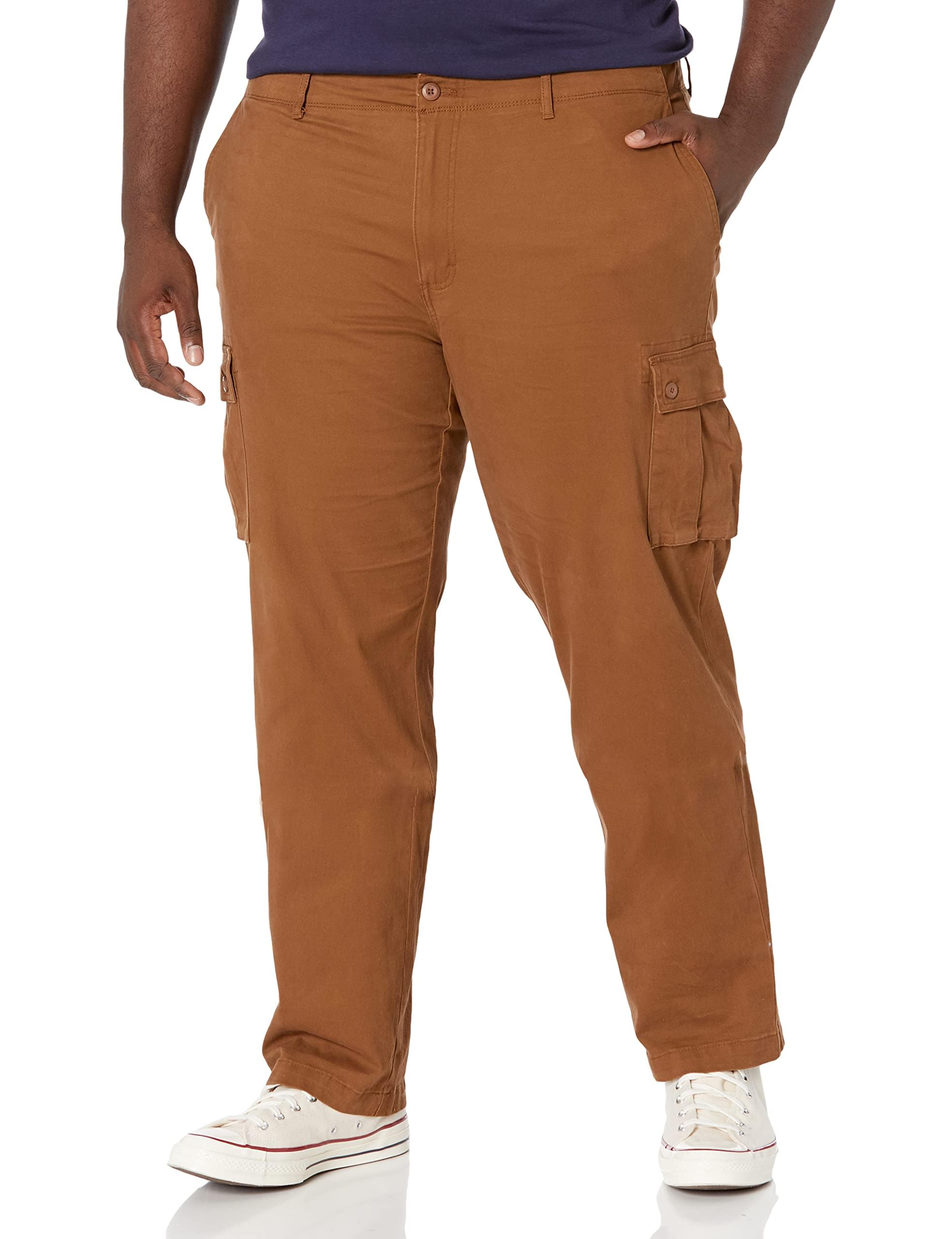 Amazon Essentials Men's Straight Fit Stretch Cargo Work Trousers (Available in Big & Tall) — view 5