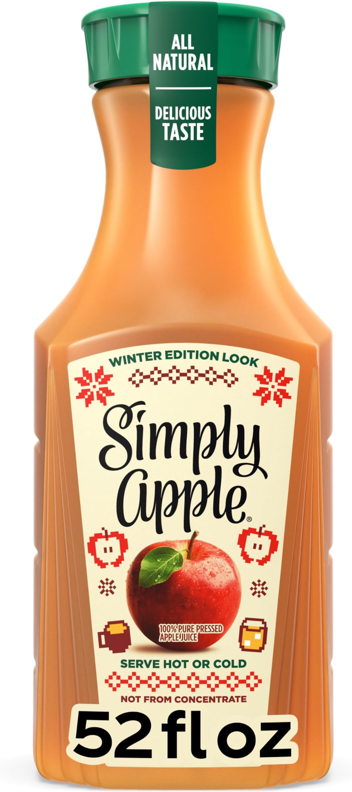 Apple Juice, 52 Fl Oz Bottle
