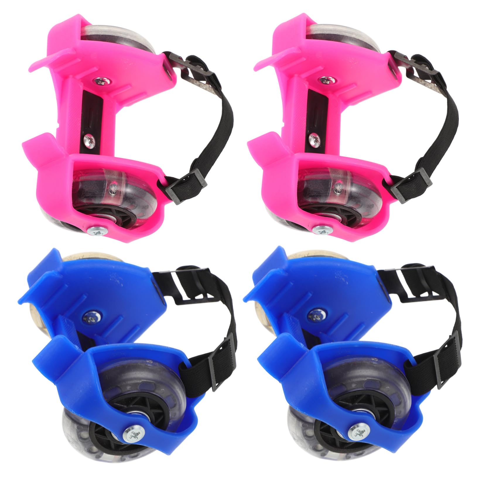 BESPORTBLE Beginner Skating Shoes Roller Skates for Boys and Girls Adjustable Size Comfortable Outdoor Activity