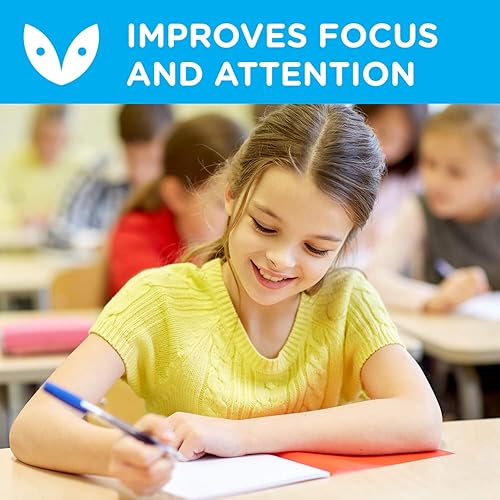 Miniatura 5 de WISE OWL Bandas para sillas para niños con pies inquietos, bandas de escritorio para sillas y escritorios para sillas y escritorios, banda sensorial