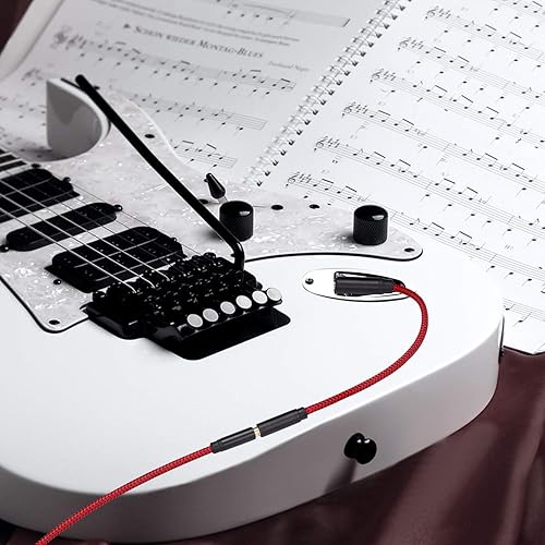 Miniatura 7 de Jelly Direct - Adaptador de auriculares estéreo macho a hembra de 0.250 in, TRS a 0.138 in