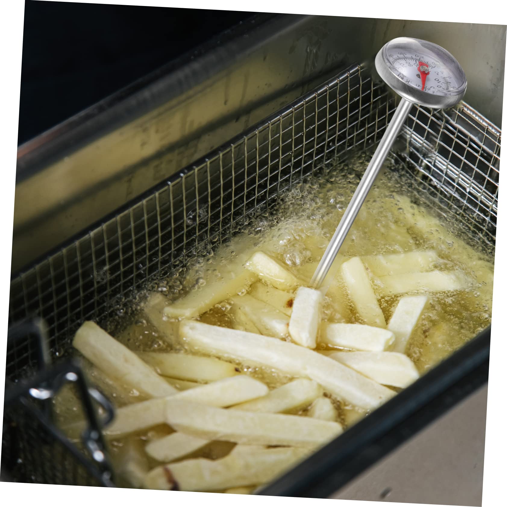 6 Pz termometro per carne termometro cucina termometri per cucina termometro per barbecue da forno termometro da forno da cucina indicatore di temperatura in acciaio inossidabile MAGICLULU