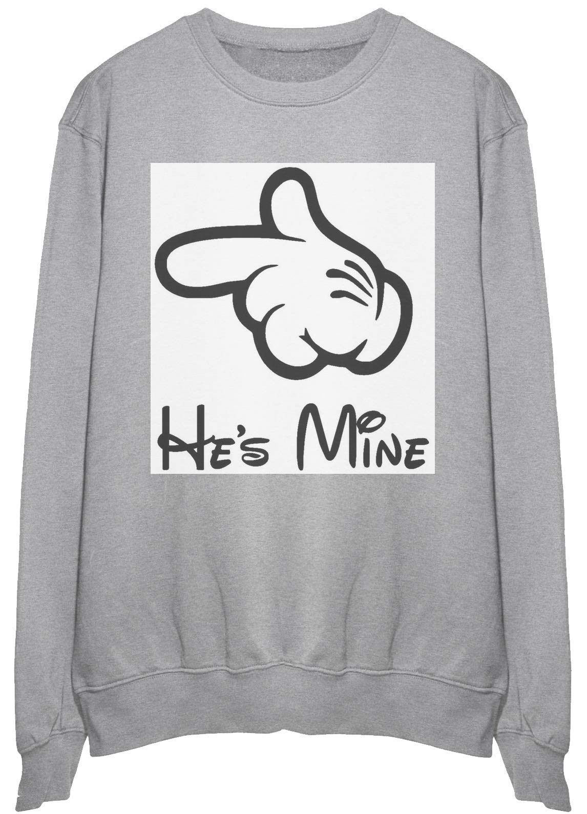 Sweatshirt pullover He's Mine aux finitions soignées et coupe premium - 3