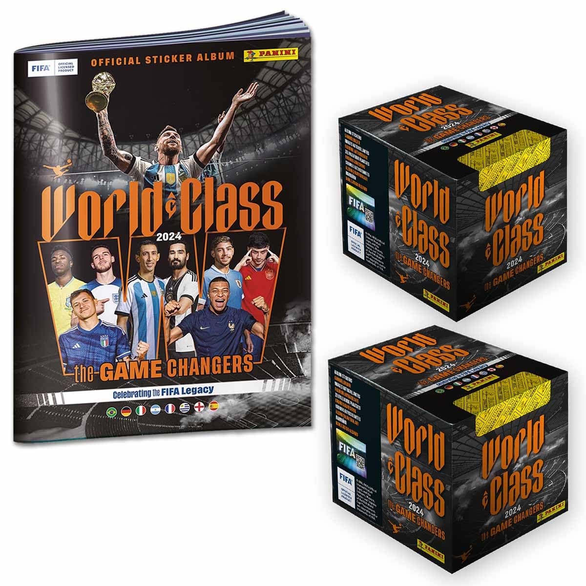 Panini FIFA World Class 2024 Sticker Collection (Mega Bundle)