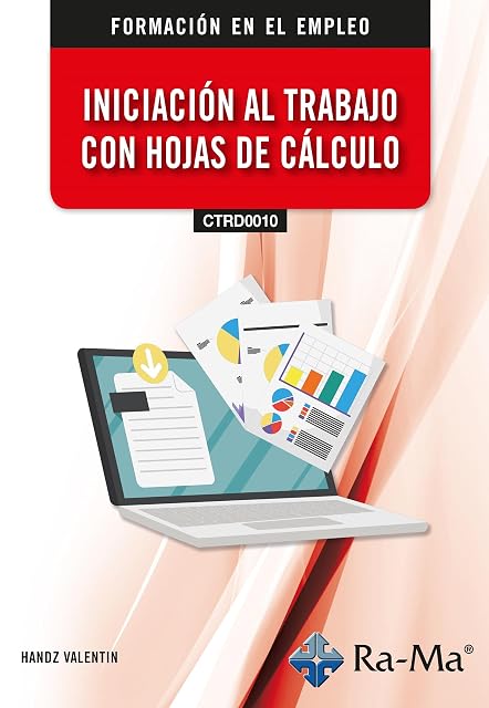 Portada de Iniciación al trabajo con hojas cálculo