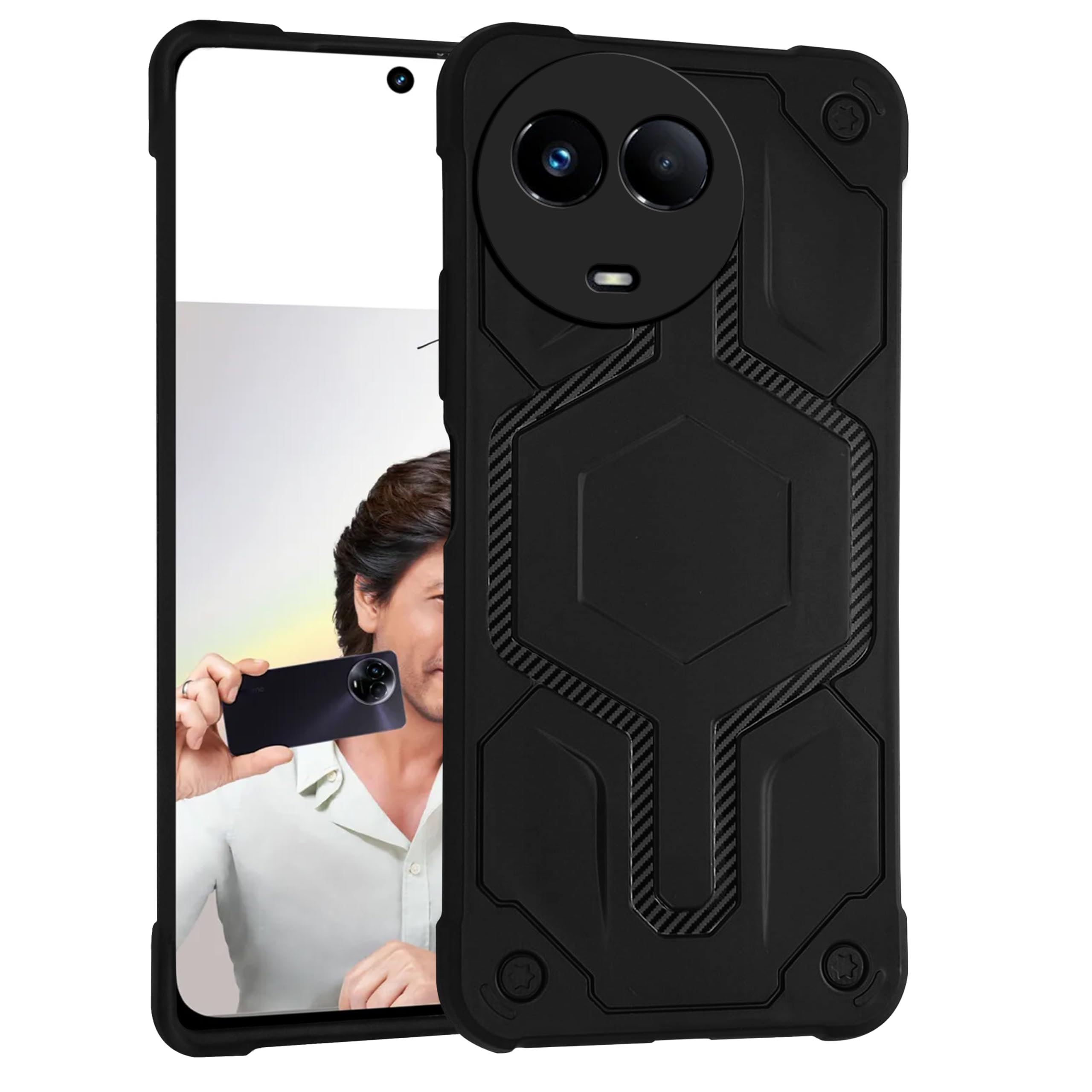 Zapcase Back Case Cover for Realme 11x 5G | Compatible for Realme 11x 5G Back Case Cover | 360 Degree Protection | Soft and Flexible (TPU | Matte Black) (B0CH3L8G2H) Amazon Price History, Amazon Price Tracker
