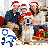 Vista 7 de Furdog Juguetes indestructibles para perros masticadores agresivos, paquete de 3, juguetes resistentes para perros grandes, juguetes masticables