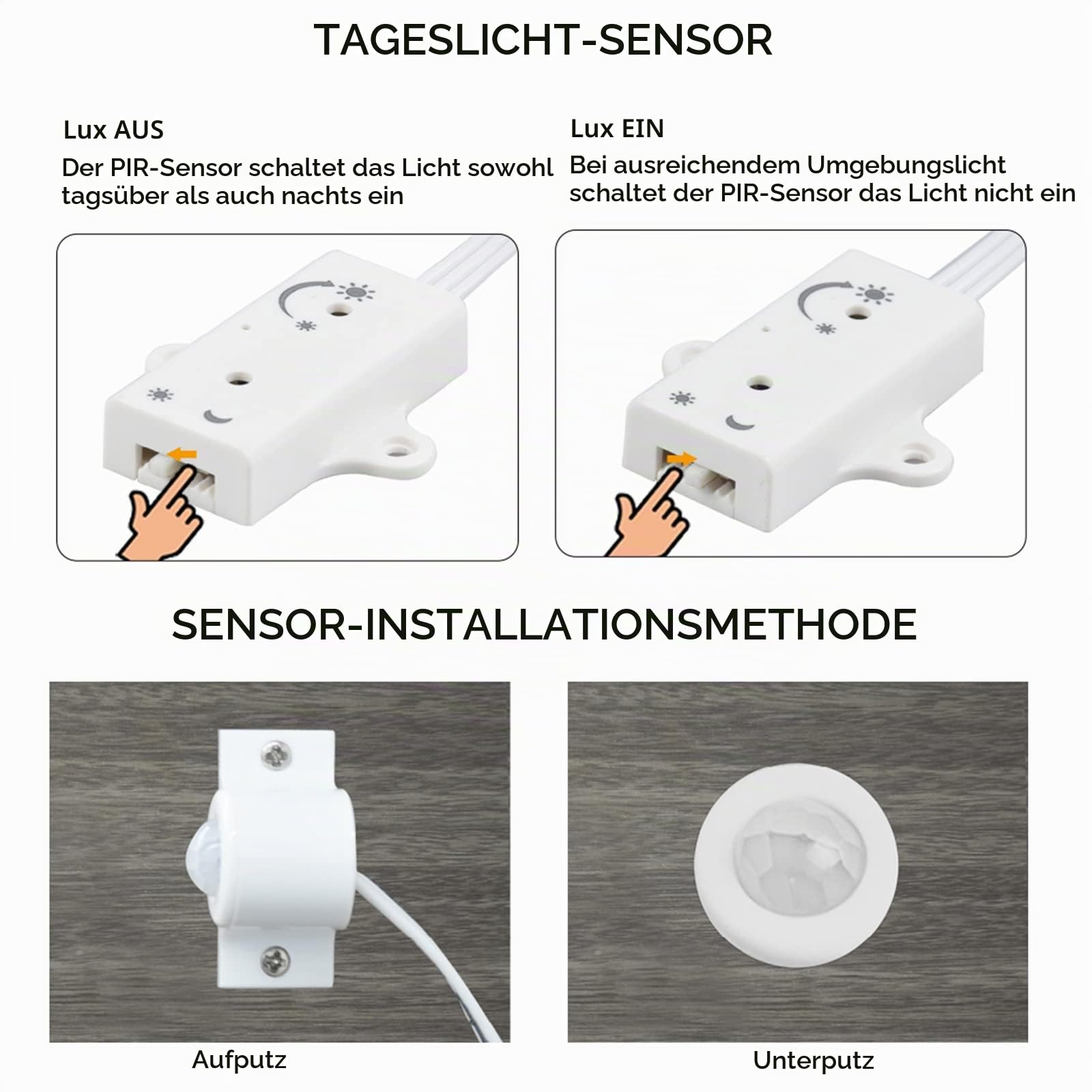 LED-Treppenstufenbeleuchtung Controller mit Bewegungsmelder,16 Stufen RGBW Bunte Treppenlichter Controller,Enthält keinen Lichtstreifen