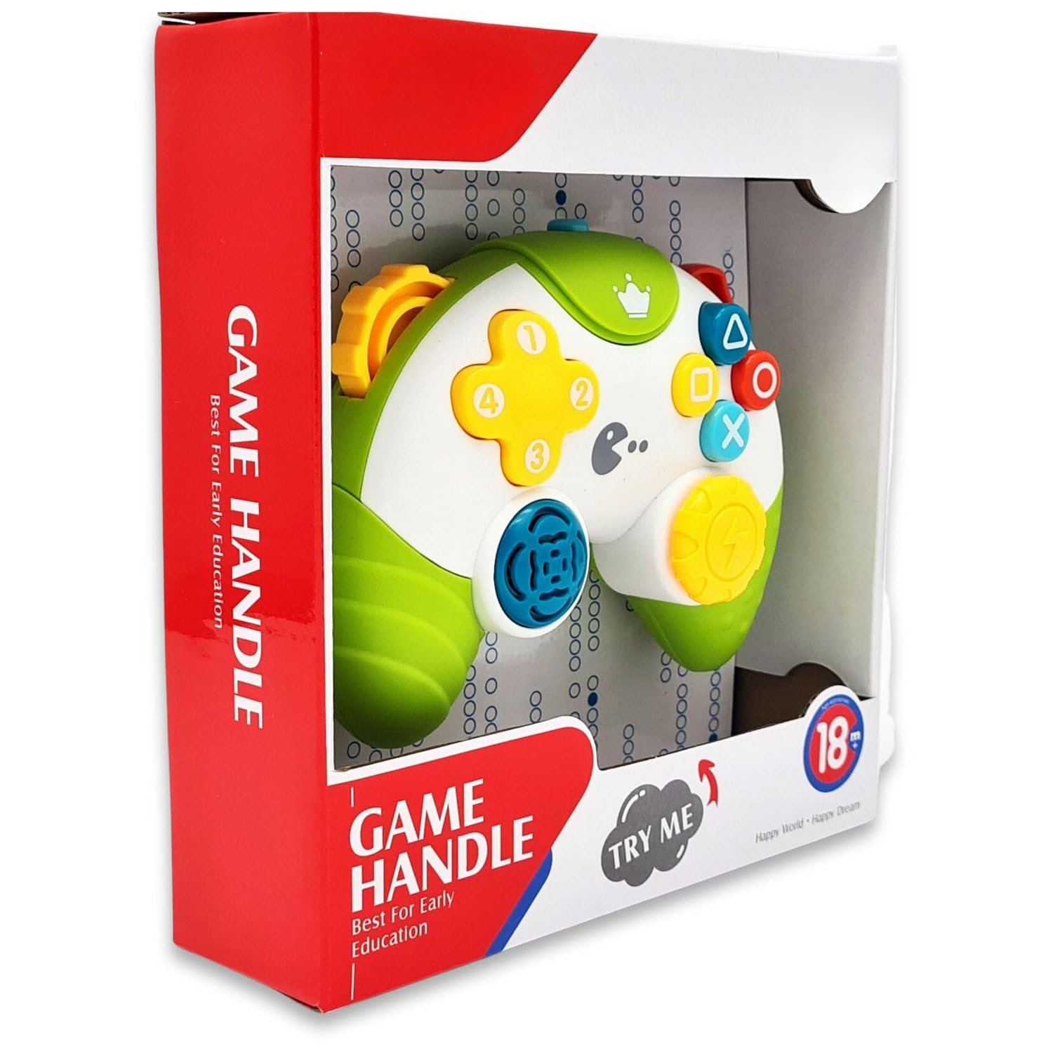 Fitto Baby Musical Toy Console Controller with Music and Lights For Babies and Toddlers