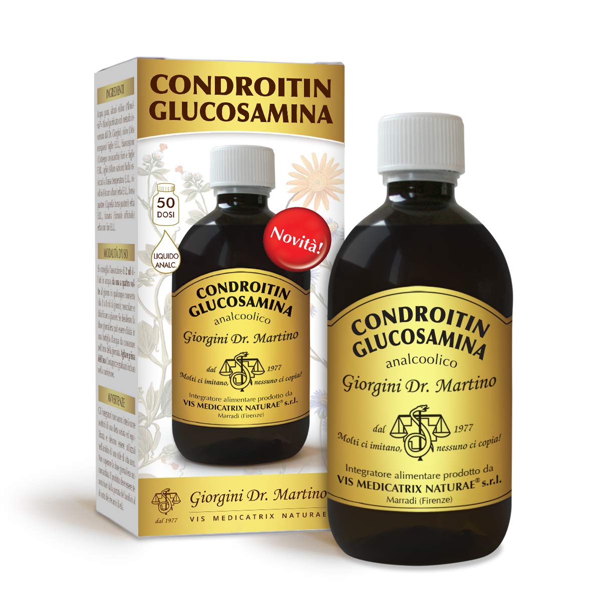  Dr Giorgini Chondroitin Glucosamine Liquid per Articolazione - Utenti con Articoliti - Quando hanno Dolore di Articolaz