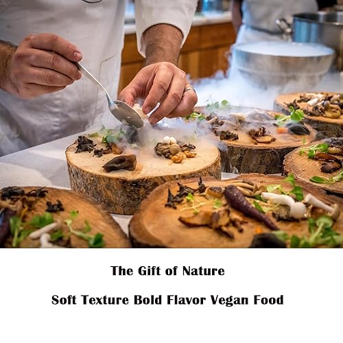 Miniatura 8 de VIGOROUS MOUNTAINS Mezcla de setas mixtas secas que incluye setas de madera Porcini Shiitake Oyster 4.23oz, textura suave, sabor atrevido, comida